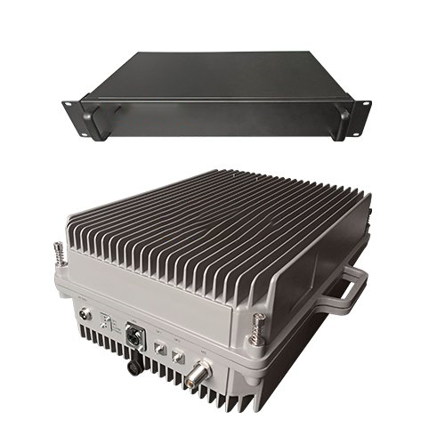  奎文350M PDT消防集群警用数字光纤直放站近远端机