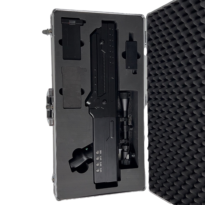  奎文手持便携式枪型低空防御反制四通道B型