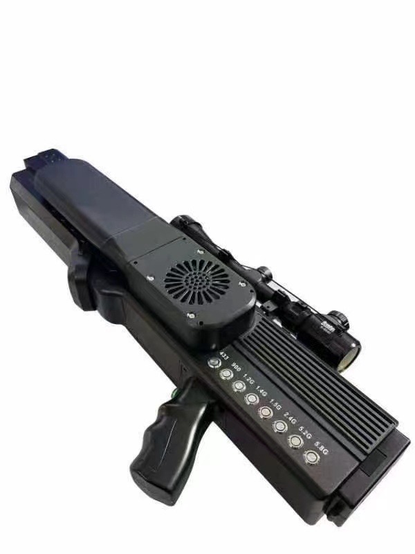  奎文手持便携式枪型低空防御反制八通道